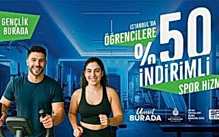Öğrencilere Yüzde 50 Spor İndirimi